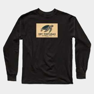 Vintage Dry Tortugas National Park Florida Long Sleeve T-Shirt